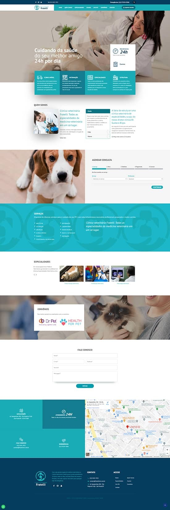 Criação de Sites feito pela SanCloud